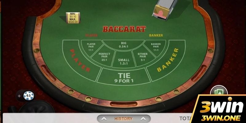 Tham gia chơi game bài baccarat tại 3win 